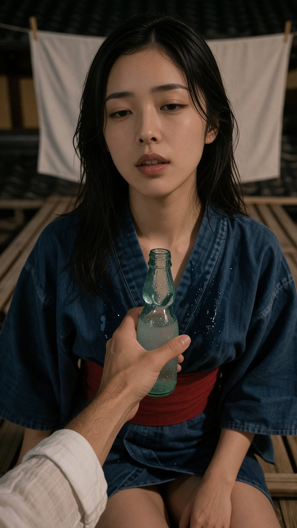 Hana: Keep it there.
